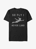 Disney Peter Pan So Fly I Never Land T-Shirt