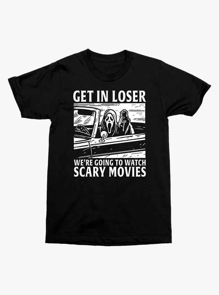 Ghost Face We're Going To Watch Scary Movies T-Shirt