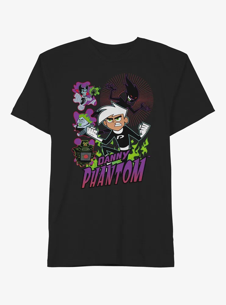 danny phantom logo shirt