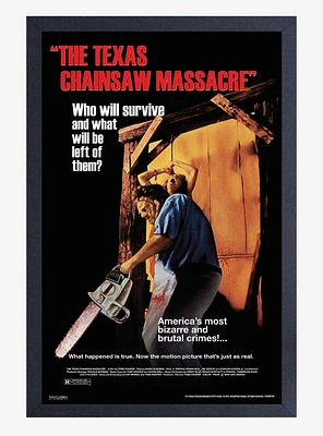 The Texas Chainsaw Massacre America's Most Brutal Framed Wood Wall Art