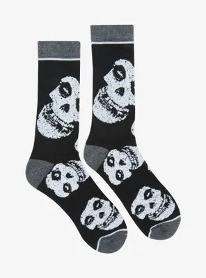 Misfits Fiend Skull Crew Socks