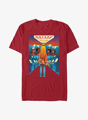 Stranger Things Arcade Poster T-Shirt