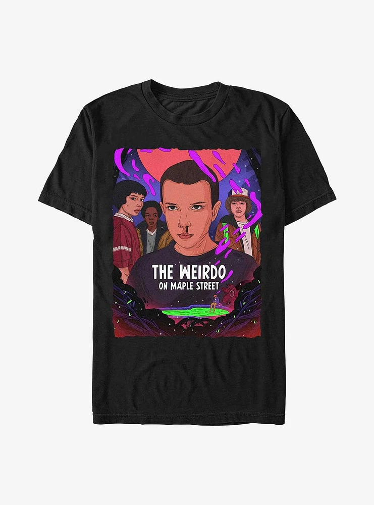 Stranger Things The Weirdo On Maple Street T-Shirt