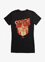 Ted Lasso Coach Beard Girls T-Shirt