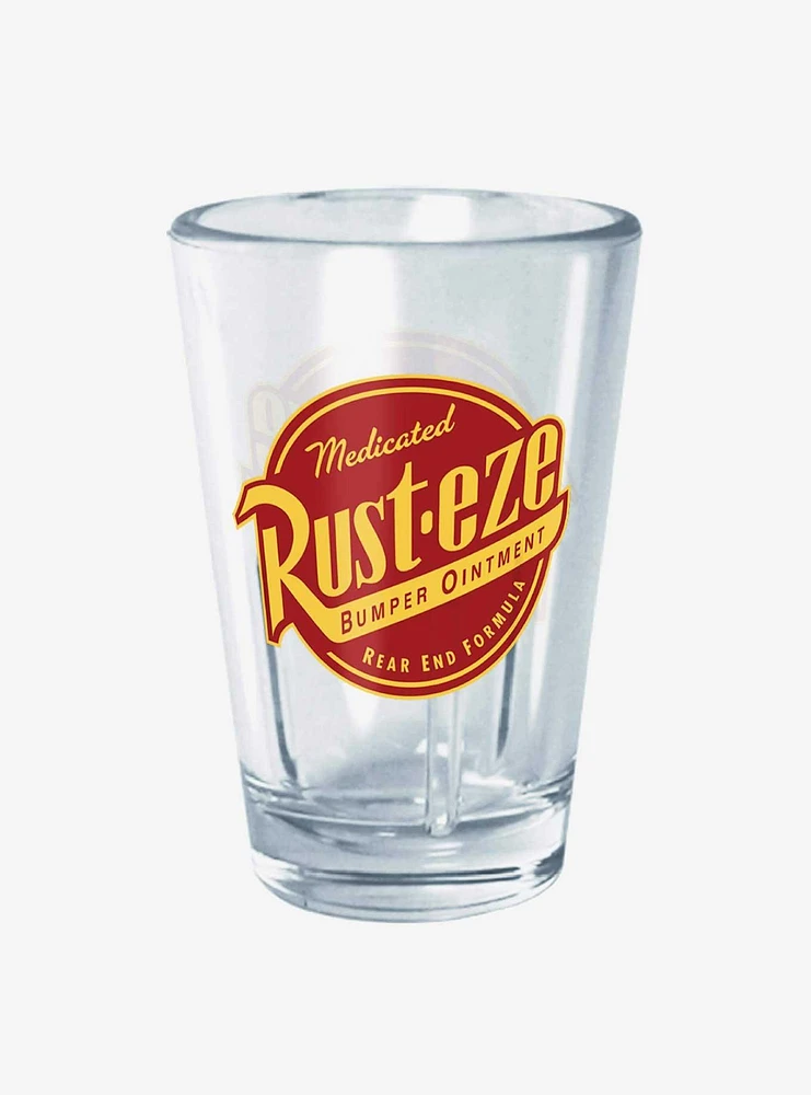 Disney Pixar Cars Rust-eze Label Mini Glass