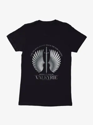 A Court Of Silver Flames Valkyrie Wings Womens T-Shirt