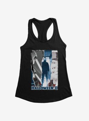 Halloween II Michael Myers Slasher Panels Womens Tank Top