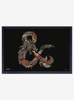 Dungeons & Dragons Decayed Framed Wood Poster
