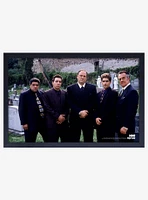 The Sopranos Group Framed Wood Poster