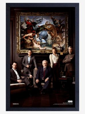 The Sopranos Succession Framed Wood Poster