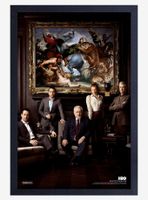 The Sopranos Succession Framed Wood Poster