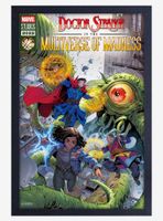 Marvel Dr. Strange 2 Multiverse Of Madness Comic Framed Wood Poster