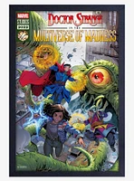 Marvel Dr. Strange 2 Multiverse Of Madness Comic Framed Wood Poster
