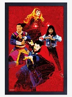 Marvel Dr. Strange 2 Multiverse Of Madness Group Framed Wood Poster