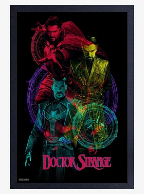 Marvel Dr. Strange 2 Multiverse Of Madness Stranges Framed Wood Poster