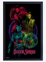 Marvel Dr. Strange 2 Multiverse Of Madness Stranges Framed Wood Poster