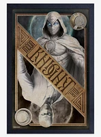 Marvel Moon Knight Flipped Framed Wood Poster