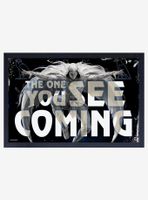 Marvel Moon Knight See Me Coming Framed Wood Poster