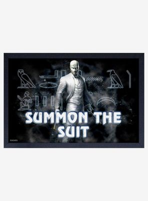 Marvel Moon Knight Summon Framed Wood Poster