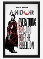 Star Wars Andor I Do Framed Wood Poster