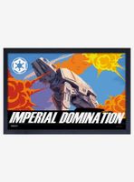 Star Wars Imperial Domination Framed Wood Poster