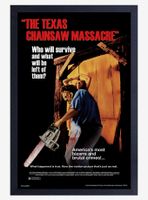 The Texas Chainsaw Massacre America's Most Brutal Framed Wood Poster