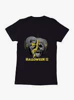 Halloween II Pumpkin Title Logo Womens T-Shirt