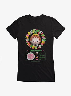 Elf Candy Spaghetti Girls T-Shirt