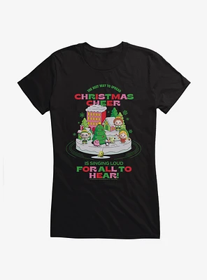Elf Christmas Cheer Girls T-Shirt