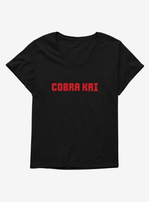 Cobra Kai Franchise Logo Womens T-Shirt Plus