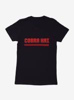 Cobra Kai Bold Logo Womens T-Shirt