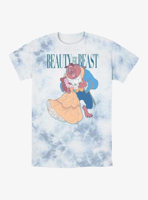 Disney Beauty And The Beast Vintage Tie-Dye T-Shirt