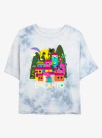 Disney Encanto House Logo Tie-Dye Womens Crop T-Shirt