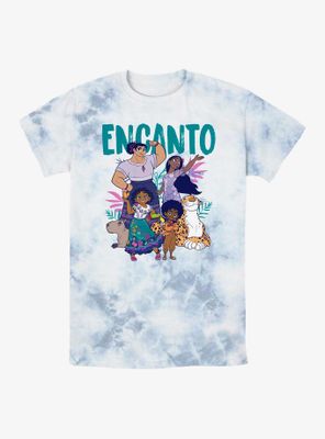Disney Encanto Together Group Tie-Dye T-Shirt