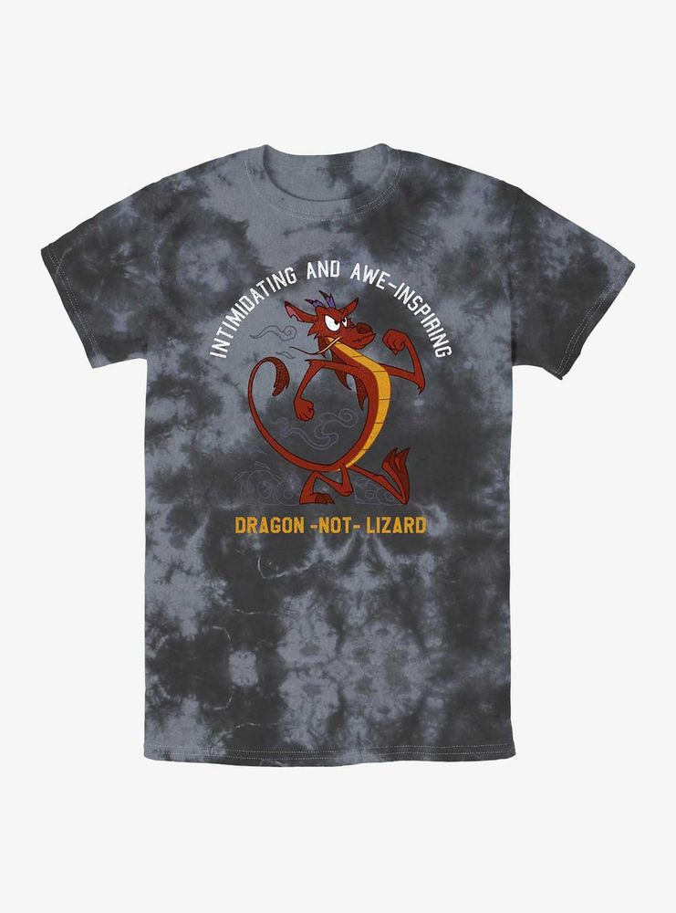 Disney Mulan Intimidating Dragon Mushu Tie-Dye T-Shirt