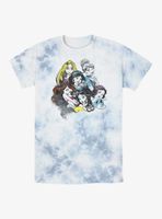 Disney Princesses Color Pop Tie-Dye T-Shirt