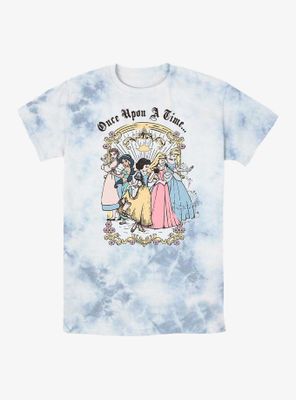 Disney Princesses Vintage Group Tie-Dye T-Shirt
