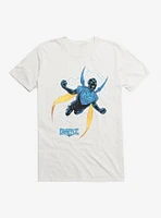 DC Comics Blue Beetle Flying Into Action T-Shirt