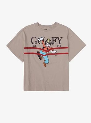 Disney Goofy Stripe Character Women's Plus T-Shirt - BoxLunch Exclusive