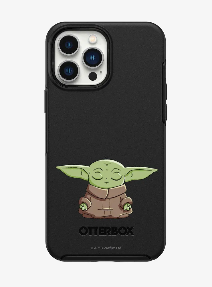 Star Wars The Mandalorian Grogu Symmetry Series Black iPhone 13 Pro Max / iPhone 12 Pro Max Case