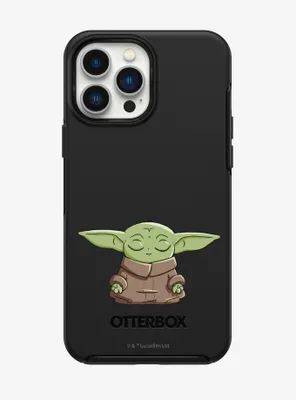 Star Wars The Mandalorian Grogu Symmetry Series Black iPhone 13 Pro Max / iPhone 12 Pro Max Case