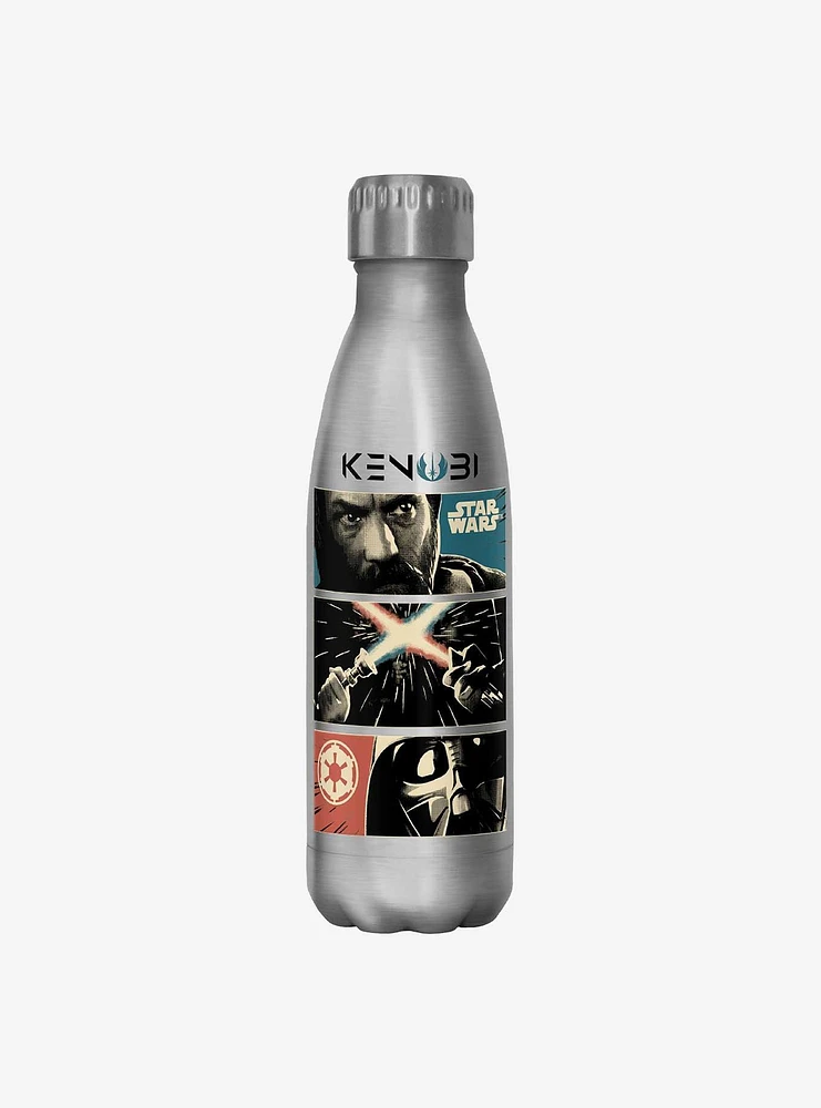 Star Wars Obi Wan vs Darth Vader Battle Sequence Water Bottle