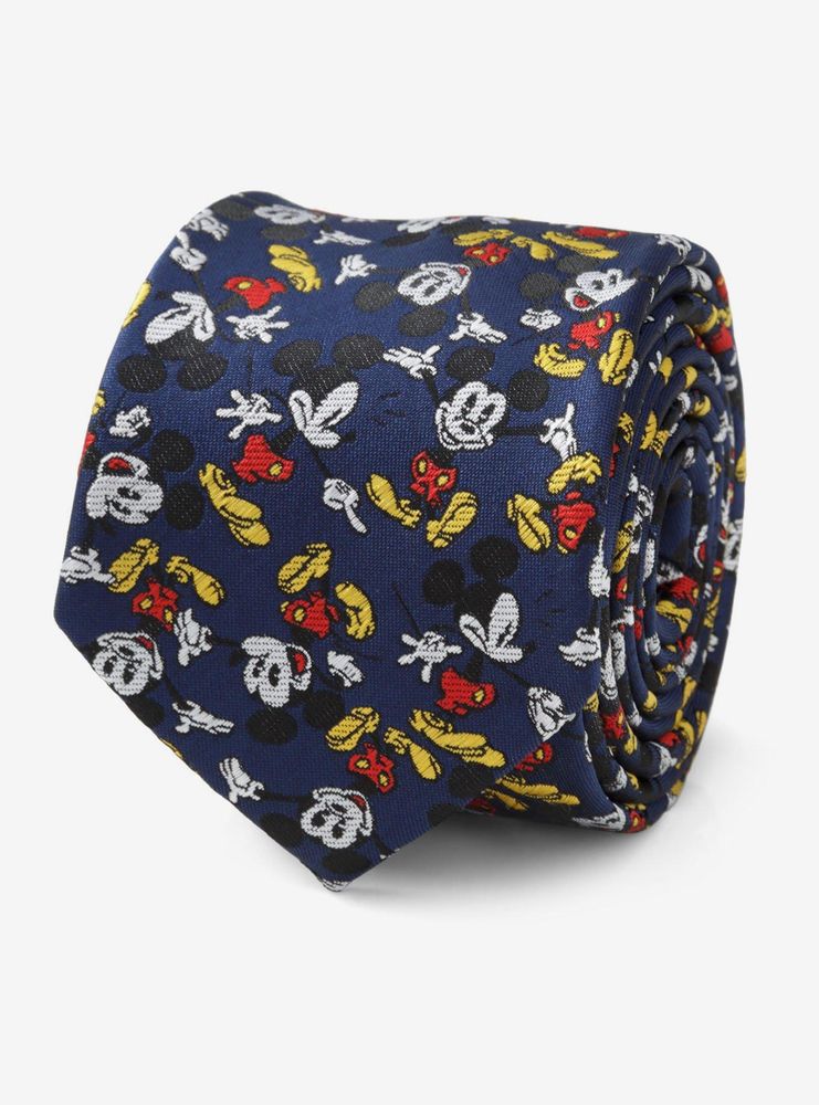 Disney Mickey Mouse Action Navy Men's Tie
