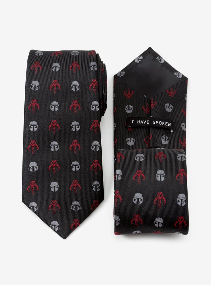 Star Wars The Mandalorian "I Have Spoken" Men's Tie