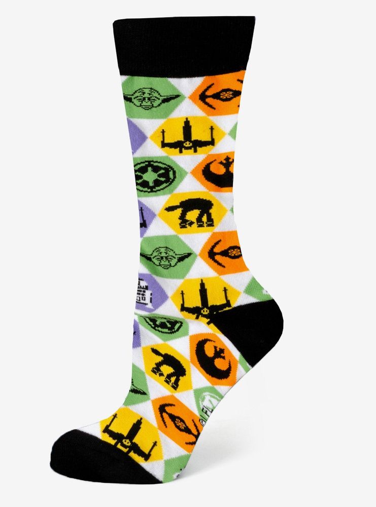 Star Wars Icons Multicolor Crew Socks