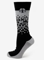 Star Wars The Mandalorian Hidden Message Grey Crew Socks