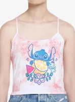 Disney Lilo & Stitch Fruit Tie-Dye Girls Crop Tank Top