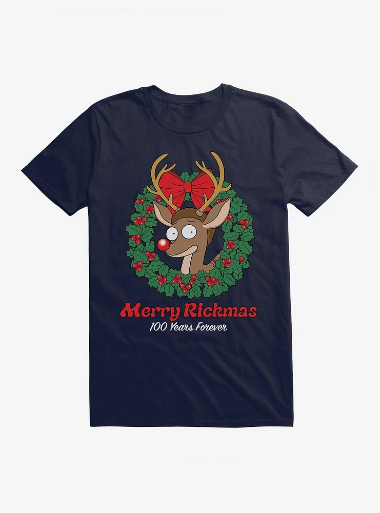 Rick And Morty Reindeer T-Shirt