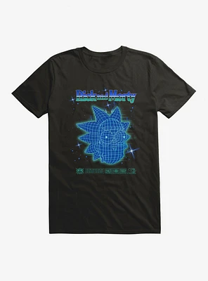 Rick And Morty Grid Head T-Shirt