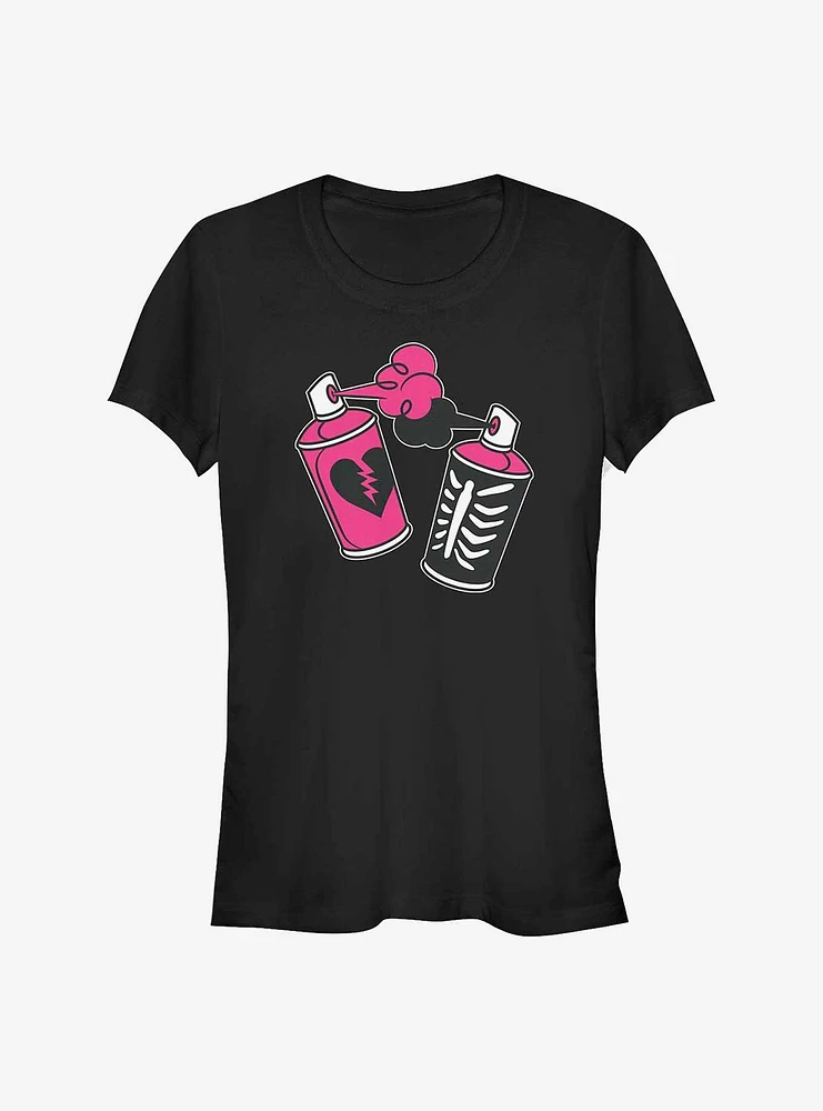 Fortnite Spray Cans Girls T-Shirt